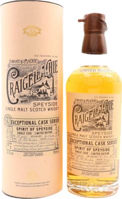 Craigellachie 13yo 1st Fill Bourbon Barrel Spirit Of Speyside 2022 60.1% 700ml