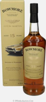 Bowmore 15yo 1st fill Bourbon Cask Travel Retail 43% 1000ml
