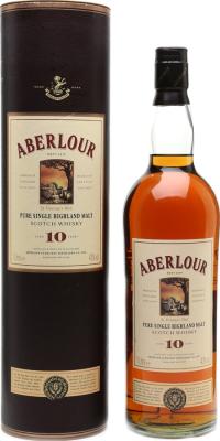 Aberlour 10yo Single Highland Malt 43% 1000ml