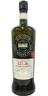 Port Charlotte 2002 SMWS 127.36 Northern lights over icy Arctic seas Refill Ex-Bourbon Hogshead 127.36 63.2% 750ml