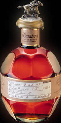 Blanton's Straight from the Barrel #587 65.45% 750ml