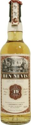 Ben Nevis 1997 JW Old Train Line Bourbon Cask #605 51.6% 700ml