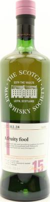 Inchmurrin 2002 SMWS 112.28 a fruity fool 1st Fill Ex-Bourbon Hogshead 52.4% 700ml