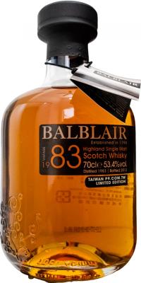 Balblair 1983 Single Cask #403 P9.com.tw 53.4% 700ml