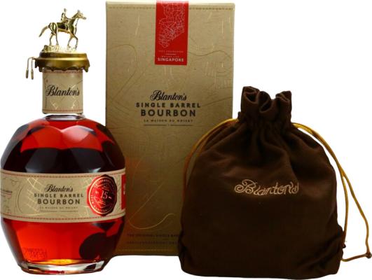 Blanton's Single Barrel dumped 2021 Limited Edition Whisky Live Singapore 15th Anniversary 56% 700ml