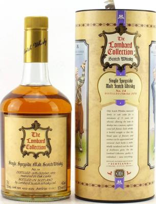 Aberlour 1970 Lb The Lombard Collection #14 4202 4206 46% 750ml