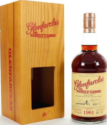 Glenfarclas 1991 The Family Casks Release W18 Sherry Butt #5675 56.6% 700ml