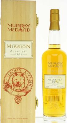 Glenlivet 1974 MM Mission Selection Number Five Oak Casks 46% 700ml
