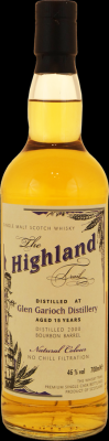 Glen Garioch 2000 AI The Highland Trail Bourbon Barrel 46% 700ml