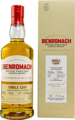 Benromach 2002 Collection Antipodes 1st Fill Bourbon Barrel LMDW 57.3% 700ml