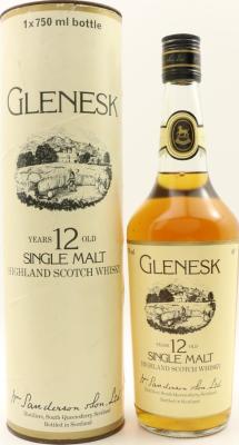 Glenesk 12yo Wm. Sanderson & Son Ltd 43% 750ml