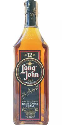 Long John 12yo Finest Scotch Whisky Stock S.p.A. Trieste 43% 750ml