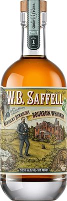 W.B. Saffell Kentucky Straight Bourbon Whisky The Whisky Barons Collection Batch 1 53.5% 375ml