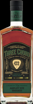Three Chord Blended Rye Whisky Steel Bending Spirits 47.5% 750ml