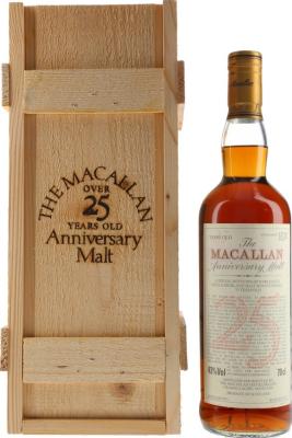 Macallan 1971 The Anniversary Malt 43% 700ml