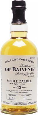 Balvenie 12yo Single Barrel #3155 47.8% 700ml