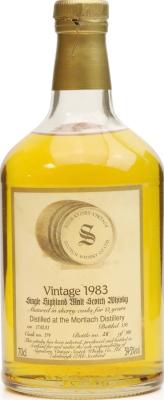 Mortlach 1983 SV Vintage Collection Dumpy Sherry Cask #579 59.5% 700ml