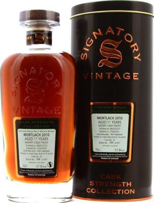 Mortlach 2010 SV Cask Strength Collection 57.8% 700ml