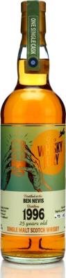 Ben Nevis 1996 TWJ Refill Hogshead 53.1% 700ml