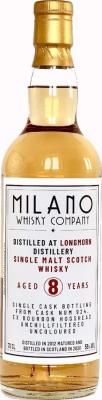 Longmorn 2012 MWCo Ex-Bourbon Hogshead #924 Milano Whisky Company 55% 700ml