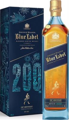 Johnnie Walker Blue Label Legendary Eight 200th Anniversary 43.8% 700ml