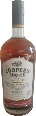 Caol Ila Peat & Fruit The Cooper's Choice American oak Ruby Port Pipe Sweden 55% 700ml