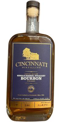 Cincinnati Distilling 2yo Limited Release New Oak Barrel 60% 750ml