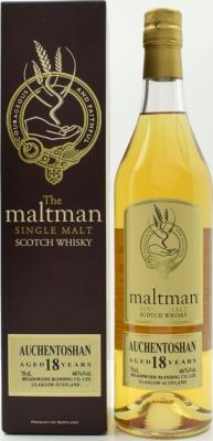 Auchentoshan 1993 MBl The Maltman 18yo American Oak Cask #3872 46% 700ml