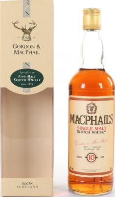 MacPhail's 10yo GM Single Malt 40% 700ml