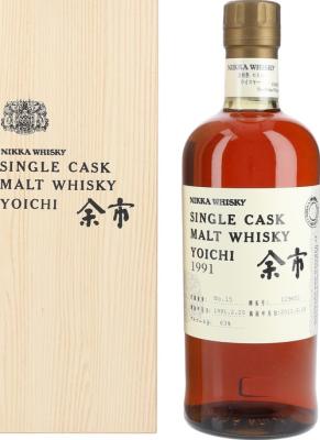 Yoichi 1991 Single Cask Warehouse #15 #129651 63% 700ml