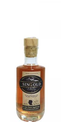 Sin-Gold 4yo Port Finish 3yo Bourbon + 1yo Port Cask Finish 43% 200ml