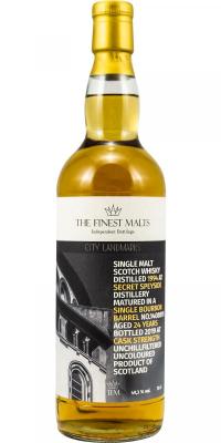 Secret Speyside Distillery 1994 TFM City Landmarks Bourbon Barrel #1408895 49.3% 700ml