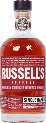 Russell's Reserve Single Barrel 18-0090 Continental Wine and Spirits 55% 750ml