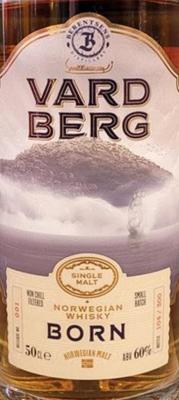 Vardberg Born Inaugural Release 2 Ex-Bourbon Casks + 3 Ex-Sherry Butts 60% 500ml
