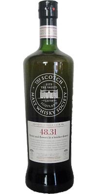 Balmenach 1989 SMWS 48.31 Honey and flowers in A knicker drawer 2nd Fill Sherry Butt 53.1% 700ml