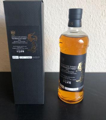 Mars 2014 Single Cask Komagatake Asian Exclusive Bourbon Barrel #1855 Changi Airport Duty Free 59.8% 700ml