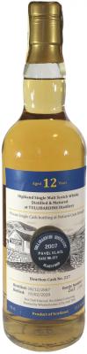 Tullibardine 2007 Private cask #217 Pavel Klacl 57% 700ml