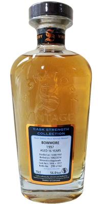 Bowmore 1997 SV Cask Strength Collection 1916 + 1917 56.8% 700ml