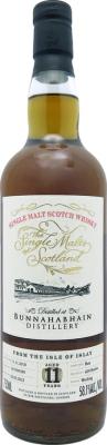 Bunnahabhain 2010 ElD The Single Malts of Scotland Ex-Sherry Butt 58.1% 750ml