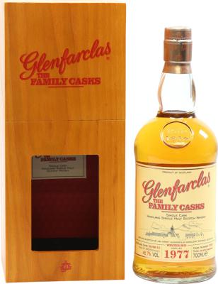 Glenfarclas 1977 The Family Casks Release W15 4th Fill Hogshead #7259 46.7% 700ml