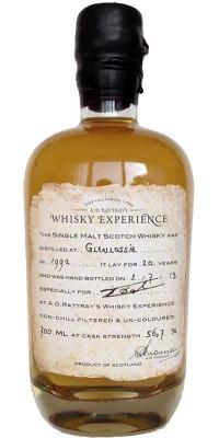 Glenlossie 1992 DR Hand Filled at A.D. Rattray's Whisky Experience 56.7% 700ml