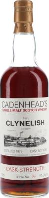 Clynelish 1972 CA White Label Cask Strength #5645 57.6% 700ml