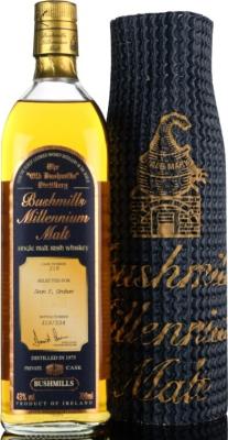 Bushmills 1975 Millennium Malt Cask no.318 Selected for Sean P. Graham 43% 700ml