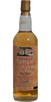 Ardbeg 1978 GM Spirit of Scotland Bourbon barrel #455 53.9% 700ml