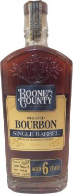 Boone County 2013 Wheated Bourbon Single Barrel BCW-4 54.4% 750ml