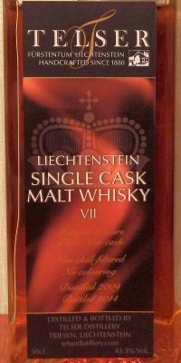 Telser Telsington VII Single Cask Pinot Noir Barrique 43.3% 500ml