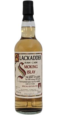 Smoking Islay Bottled 2021 BA Raw Cask SE for Liquors Hasegawa 59.3% 700ml