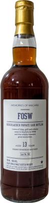 Bruichladdich 2006 Private Cask Bottling Sherry Hogshead 508 FOSW 50% 700ml