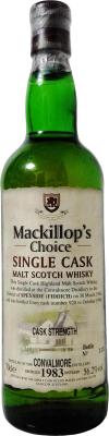 Convalmore 1983 McC Single Cask Cask Strength #920 56.2% 700ml