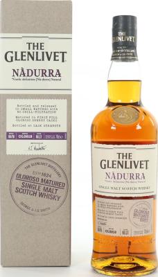 Glenlivet Nadurra Oloroso Matured Batch OL0818 60.2% 700ml